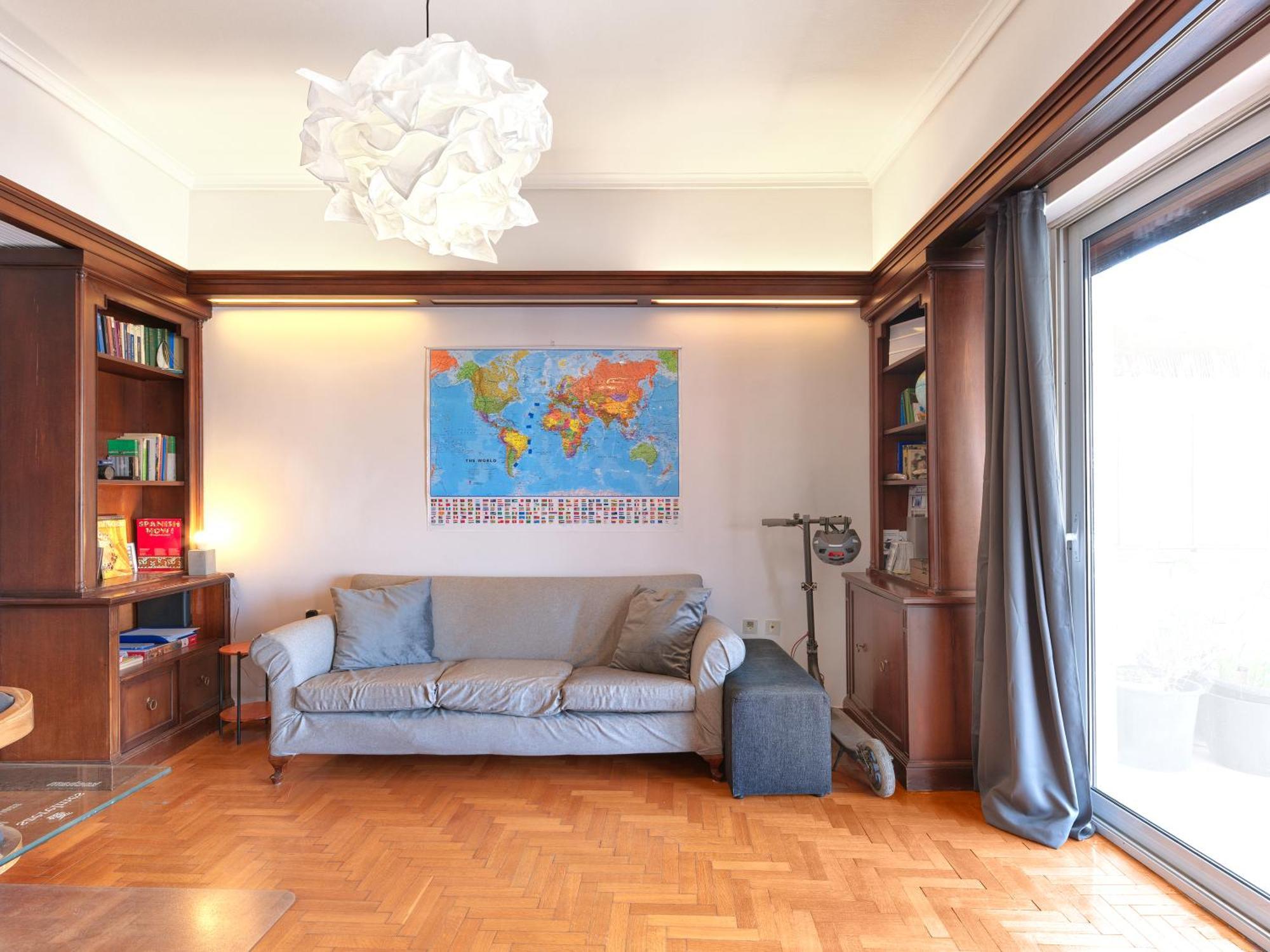 Central Pagrati Apartment With Park View Balcony - Opp Pangrati Grove Atina Dış mekan fotoğraf