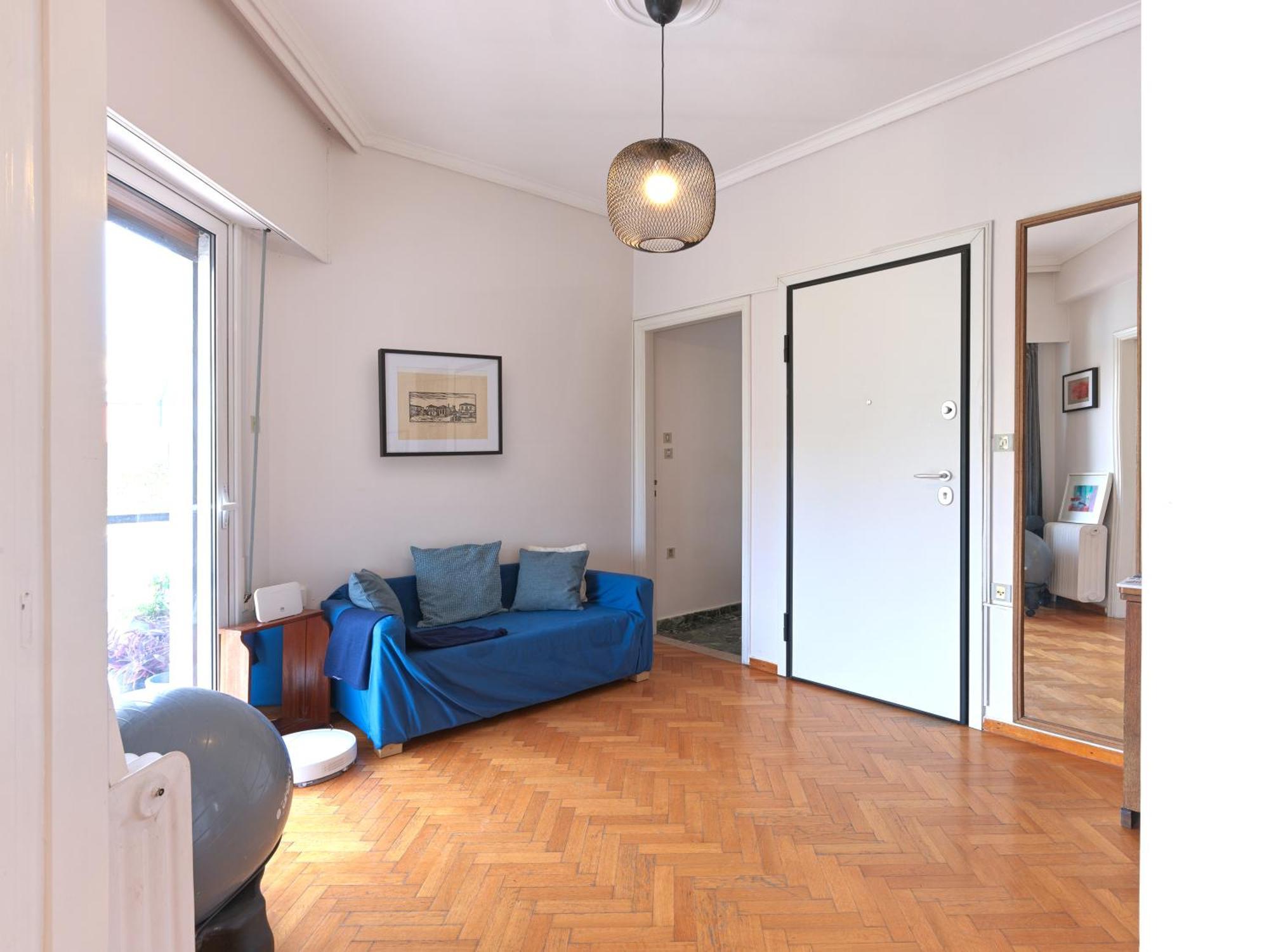 Central Pagrati Apartment With Park View Balcony - Opp Pangrati Grove Atina Dış mekan fotoğraf